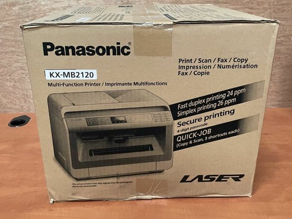 New - Panasonic KX-MB2120 Laser Printer/Scanner/Fax