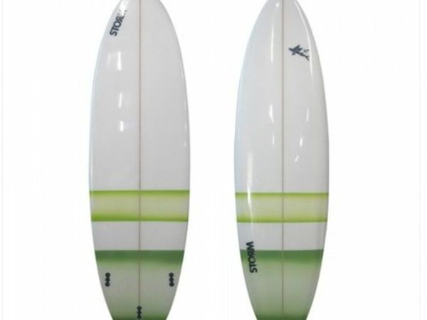 Storm Surfboards 6'6 Flying Fish Swallow Tail Surfboard Design 2