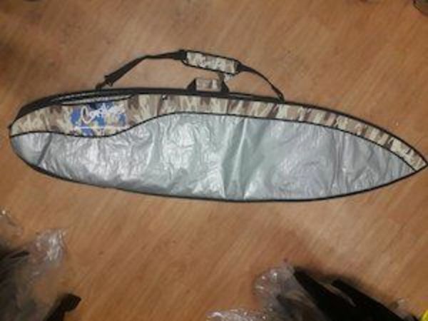 SALE: New unused padded surfboard bags, 6ft + 6ft3