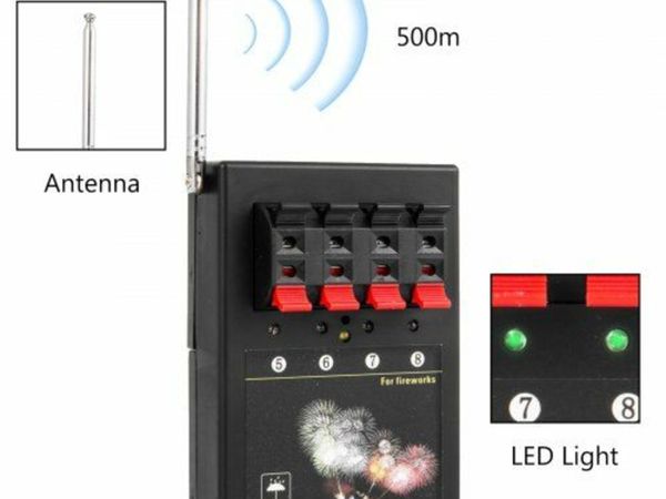 48ch Digital Remote Firework Firing System Electric Wire Transmitter Line Stage