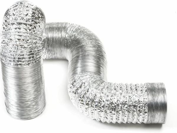 3 m Aluminum Flexible Duct Hose 160 mm / 6.3" – ALD160_3