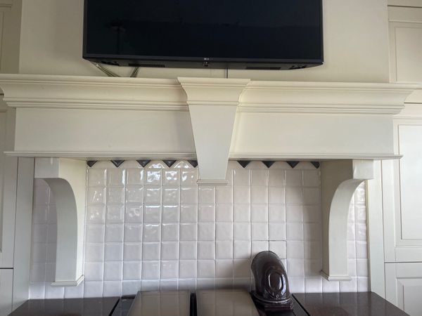 Surround mantle and cupboards