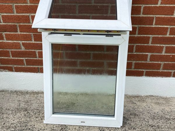 White PVC window
