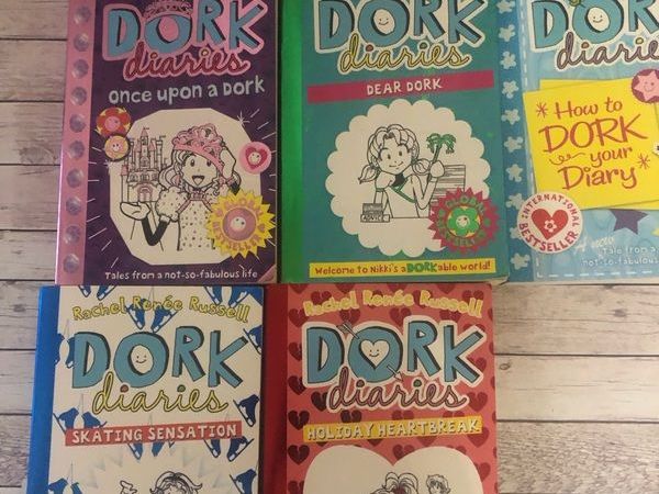5 books from Dork Diary Collection
