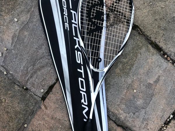 Dunlop blackstorm force squash racket