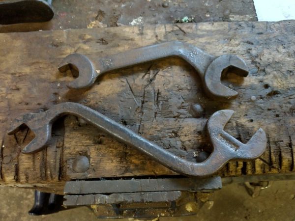 Vintage plough / tractor spanners