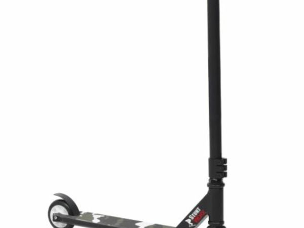 New*LCD Stunt Scooter with Aluminium Handlebar Black