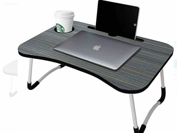Laptop Desk for Bed and Sofa Breakfast Folding Coffee Tray Notebook Stand Reading Holder