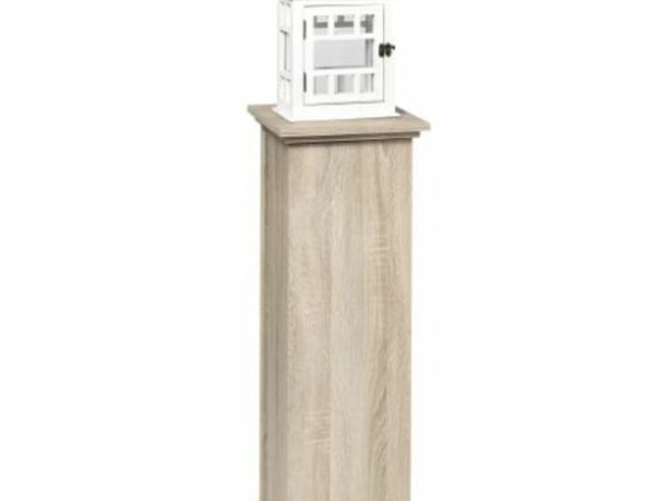 New*FMD Accent Table with Door  88.5cm Oak Tree