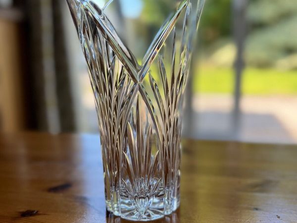 Vase - Killarney Crystal -Brand New