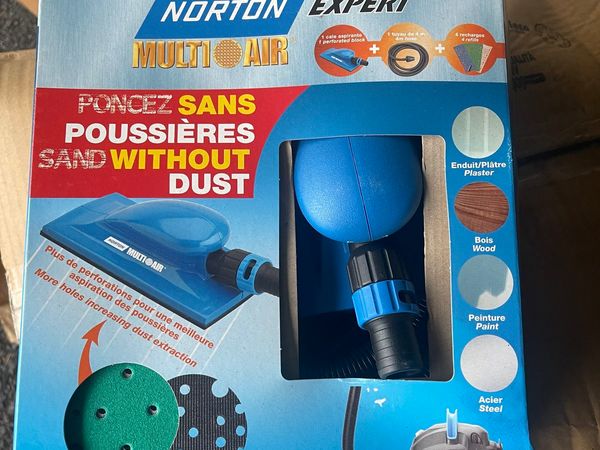 Norton Expert Multi Air Sander With Dust Extractor