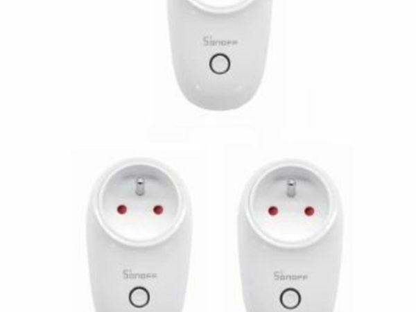 3Pcs SONOFF S26 10A AC90V-250V Smart WIFI Socket FR Wireless Plug Power Sockets Smart Home Switch Work With Alexa Google Assistant