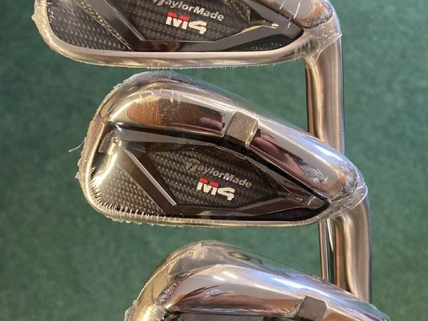 NEW Taylormade M4 5-PW  REGULAR SHAFT Were €799 Now €549