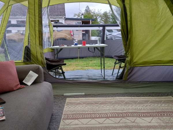 Vango air tent camping package