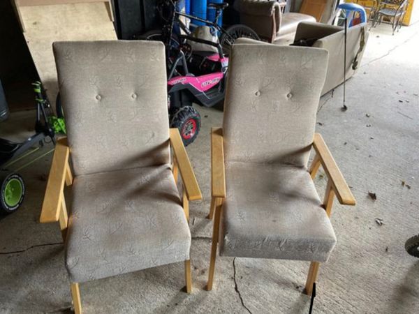 2 fireside chairs