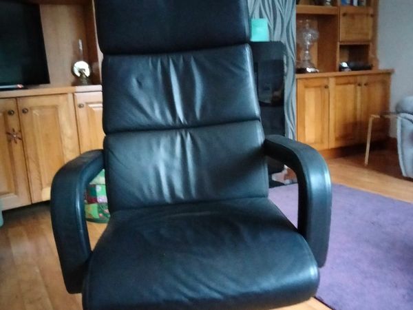 Directors all leather office chair