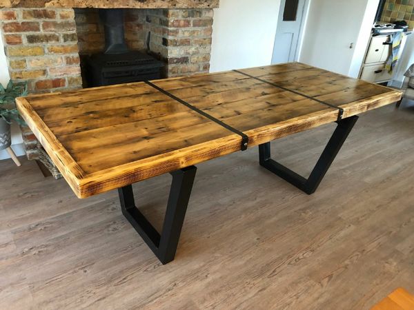 Bespoke Handmade Rustic Dining Table by SD