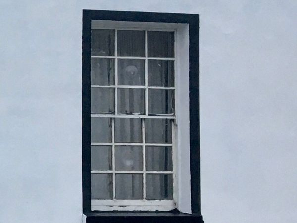 6 Georgian original sash windows and original weig