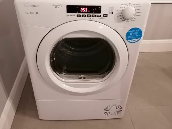 Candy 9kg smart touch condenser tumble dryer