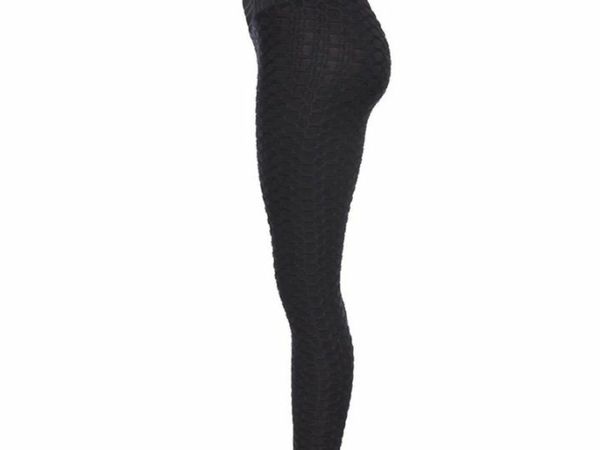 New XL/L Yoga/Sports/Casual leggings. Black