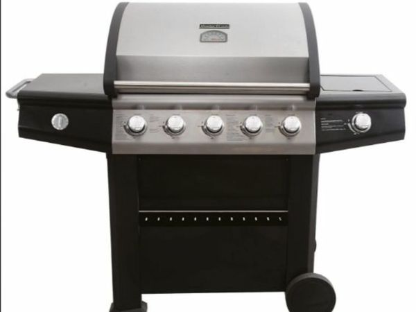 Brand New Master Cook 4 Burner Gas Barbecue