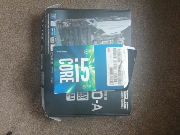 Intel Core I5 6500 and Asus Z170A motherboard