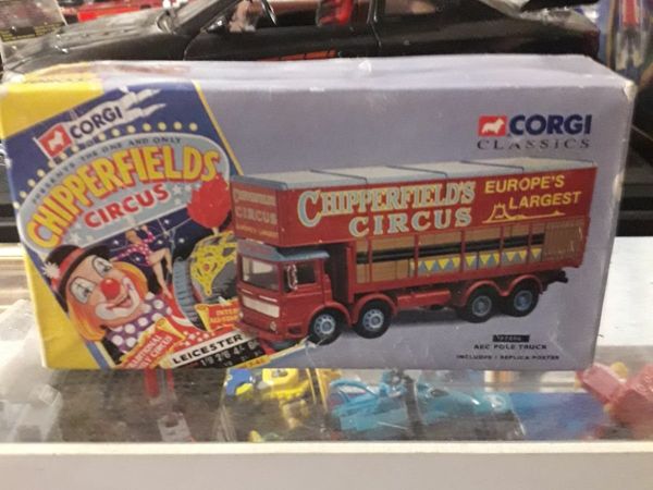 Corgi Chipperfields Circus AEC Pole Truck