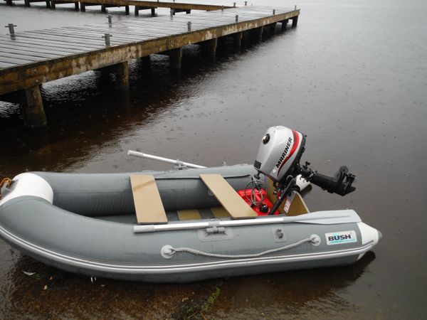 MARINER 4HP engine & BUSH inflatable boat