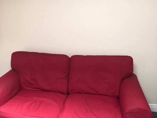 2 seater fabric sofa and matching chair