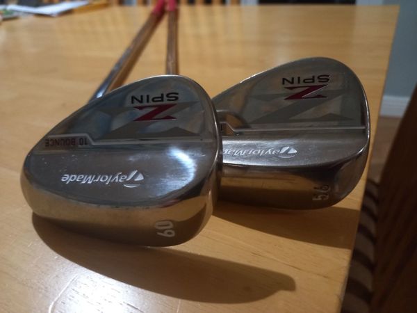 Taylormade Z-SPIN wedges 56&60