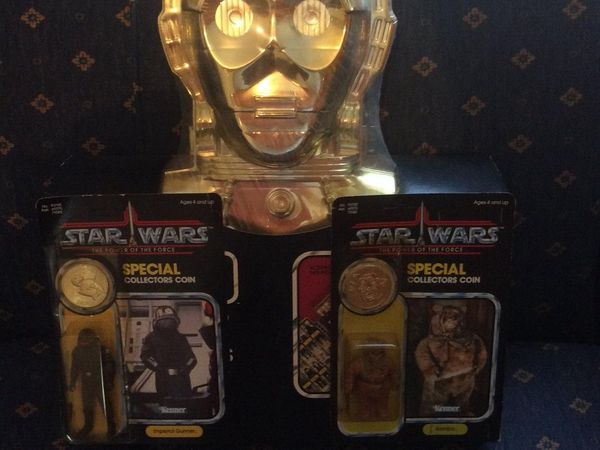 Vintage Star Wars C3PO Case Last 17 Figures