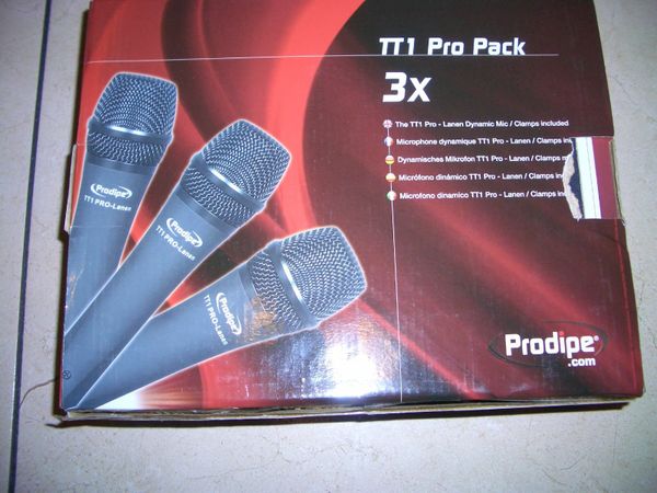 PRODIPE TT 1 PRO PACK VOCAL MICROPHONES