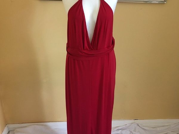 Brand new red maxi dress