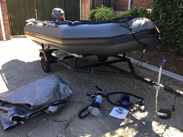 Excellent small RIB, trailer and Yamaha engine