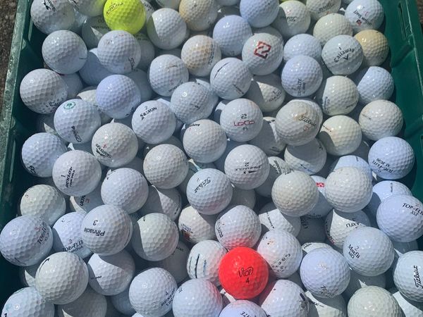 200 Mixed Brand Golf Balls - Seconds