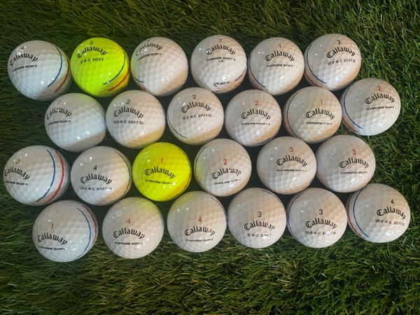 24 Callaway Golf Balls - Triple Tracker - Excellen