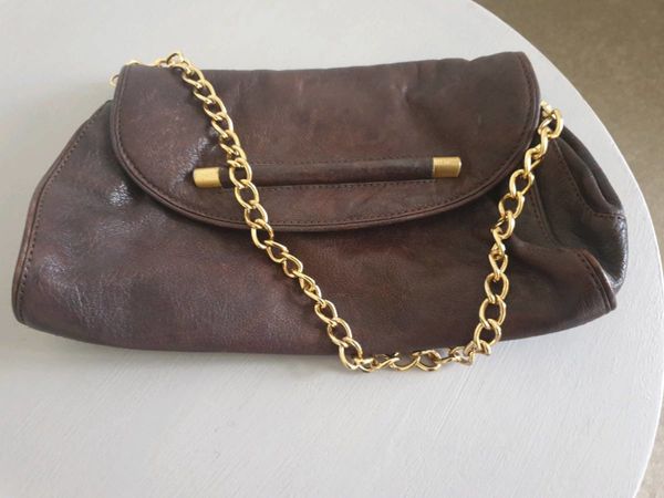 Ted Baker clutch bag with gold chain