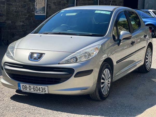 08 PEUGEOT 207 1.4L LOW MILAGE NEW NCT +TAX