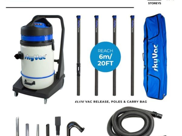 Skyvac Commercial Plus Gutter Vacuum