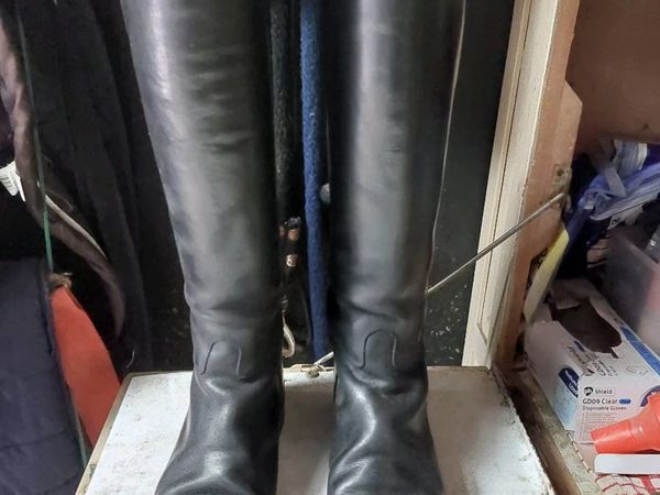 English show/hunting boots
