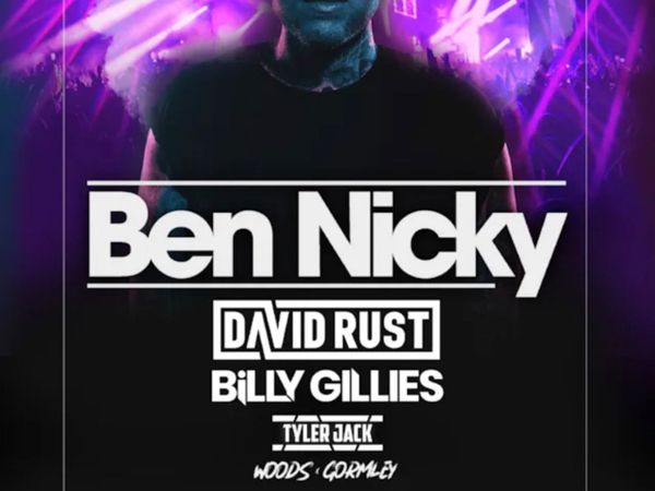 Ben Nicky Tickets Sat 13th August