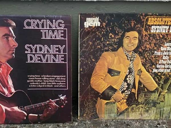 6 Sydney Devine Vinyl Albums RARE