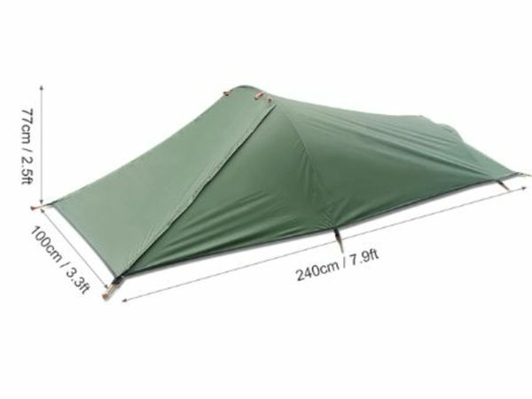 Ultralight Outdoor Camping Tent 1 Person Camping Tent Water Resistant