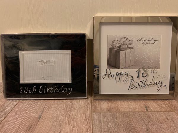 18th birthday picture frames