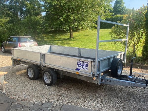 12ft x 6ft Ifor Williams Flat Bed Trailer