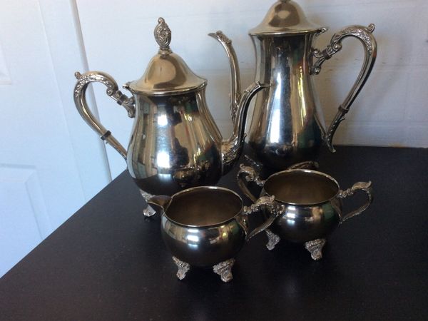 Galleon Silver plated tea set