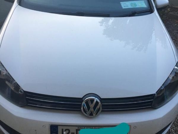 Volkswagen Golf Hatchback, Diesel, 2012, White