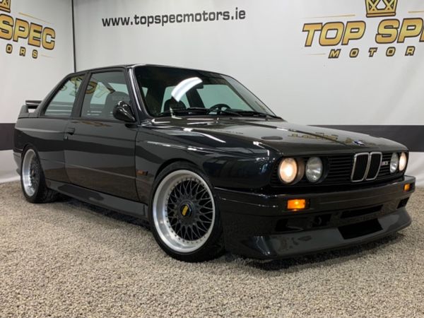 BMW M3 Saloon, Petrol, 1987, Black
