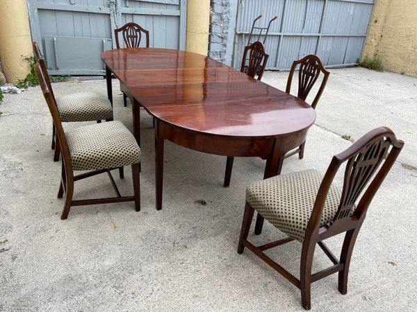 Donedeal table and online chairs