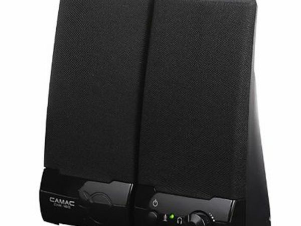 2x Multimedia Speakers for PC laptop DVD 350Watt Amplif 10W with Jack connector 3.5mm